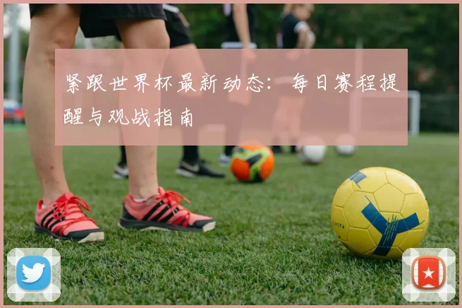 紧跟世界杯最新动态:每日赛程提醒与观战指南